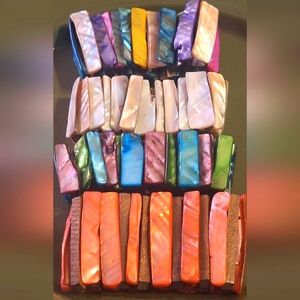 Colorful Shell Stretch Bracelets Set Of 4